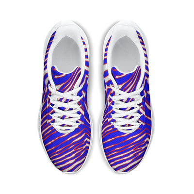 Zapatillas de running de carretera con estampado de cebra de los Buffalo Bills de la NFL