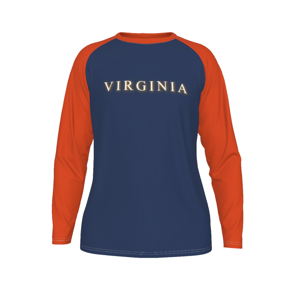 Universidad de Virginia - Camiseta de manga larga con mangas raglán de los Cavaliers