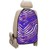 Nfl Football Buffalo Bills zubaz zebra print  Car Seat Back Storage Bag