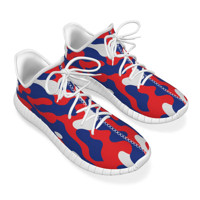 Zapatos Coconut con los colores del equipo Buffalo Bills en camuflaje