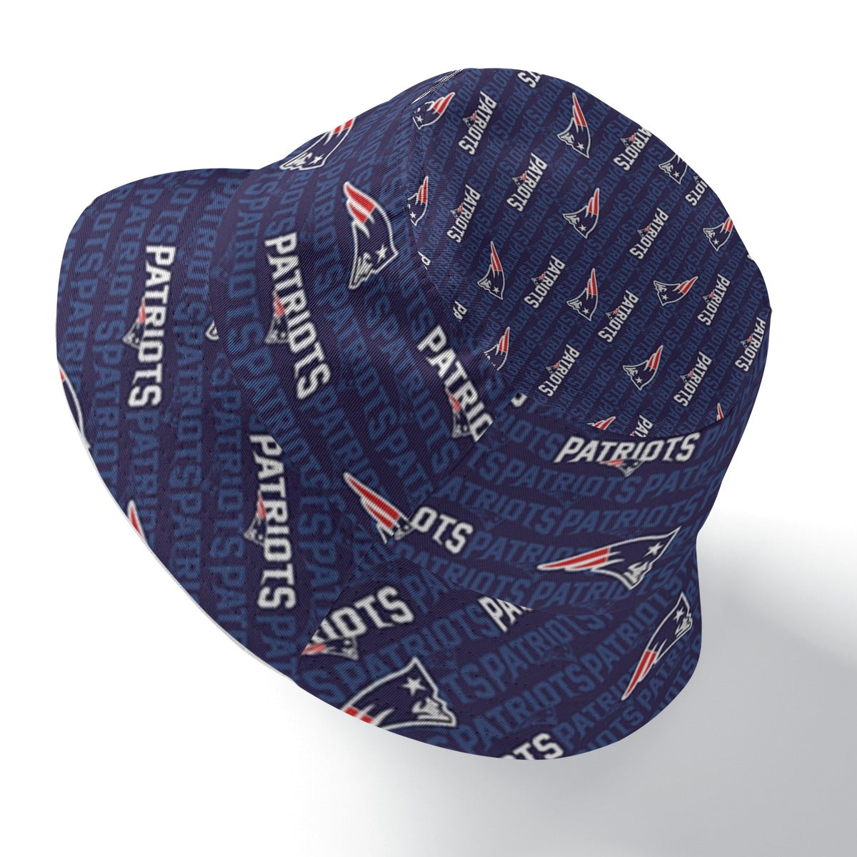 New England Patriots Reversible Bucket Hat with Double-Sided Design