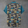 Jacksonville Jaguars Stand Collar Shirt|110GSM Imitation Flax
