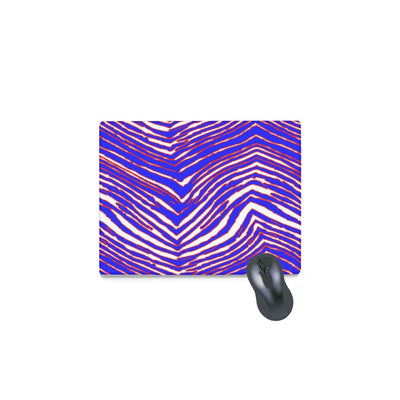 Nfl Football Buffalo Bills zubaz zebra print  Mouse Pad Small Size