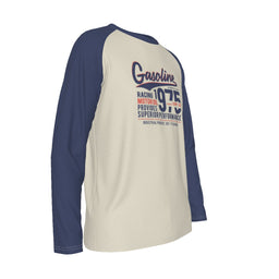 Motor racing gasoline Long Sleeve T-shirt With Raglan Sleeve