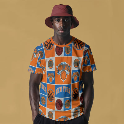 New York Knicks Classic Round Neck T-Shirt for Comfortable Daily Wear