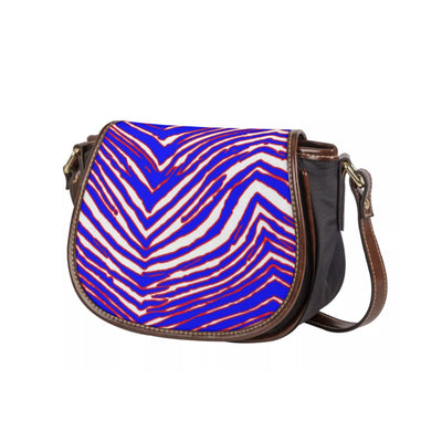 Nfl Football Buffalo Bills zubaz zebra print  Tambourin Bag With Single Strap