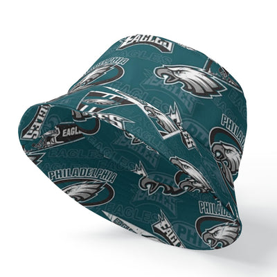 Philadelphia Eagles Double-Sided Bucket Hat with Versatile Design
