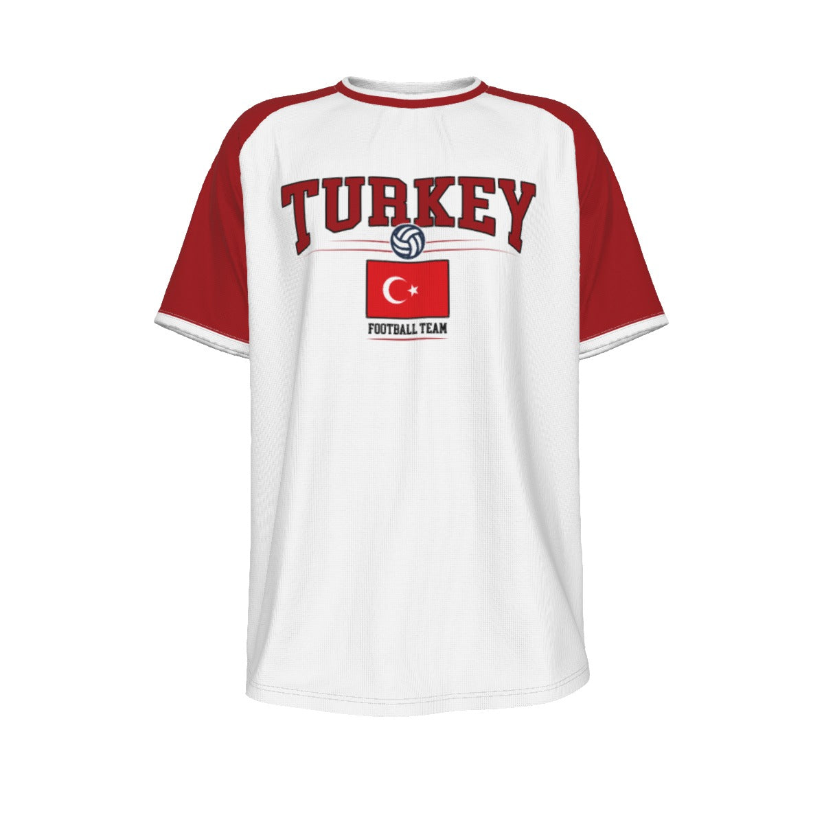 TURKEY Euro football team O-neck Short Sleeve T-shirt