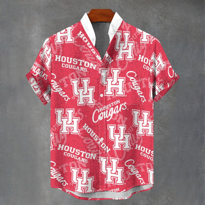 University of Houston Cougars Imitation Flax Shirt for Ultimate Comfort and Style