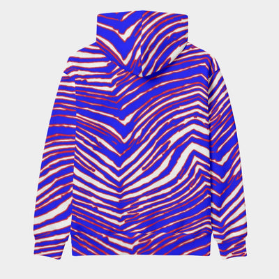 Sudadera con capucha y estampado de cebra de los Buffalo Bills de la NFL