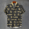University of Colorado Boulder - Buffaloes Stand Collar Shirt|110GSM Imitation Flax