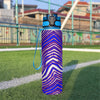 Botella de agua deportiva con estampado de cebra de los Buffalo Bills de la NFL, 32 oz