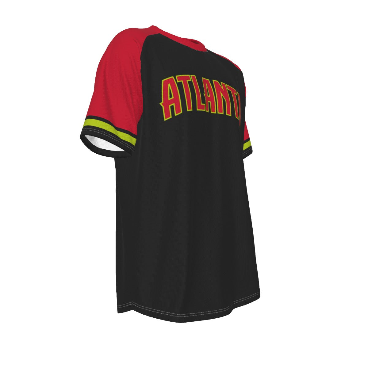 Varsity Atlanta Hawks NBA basketball O-neck Short Sleeve T-shirt