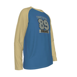 New York Bronx Long Sleeve T-shirt With Raglan Sleeve