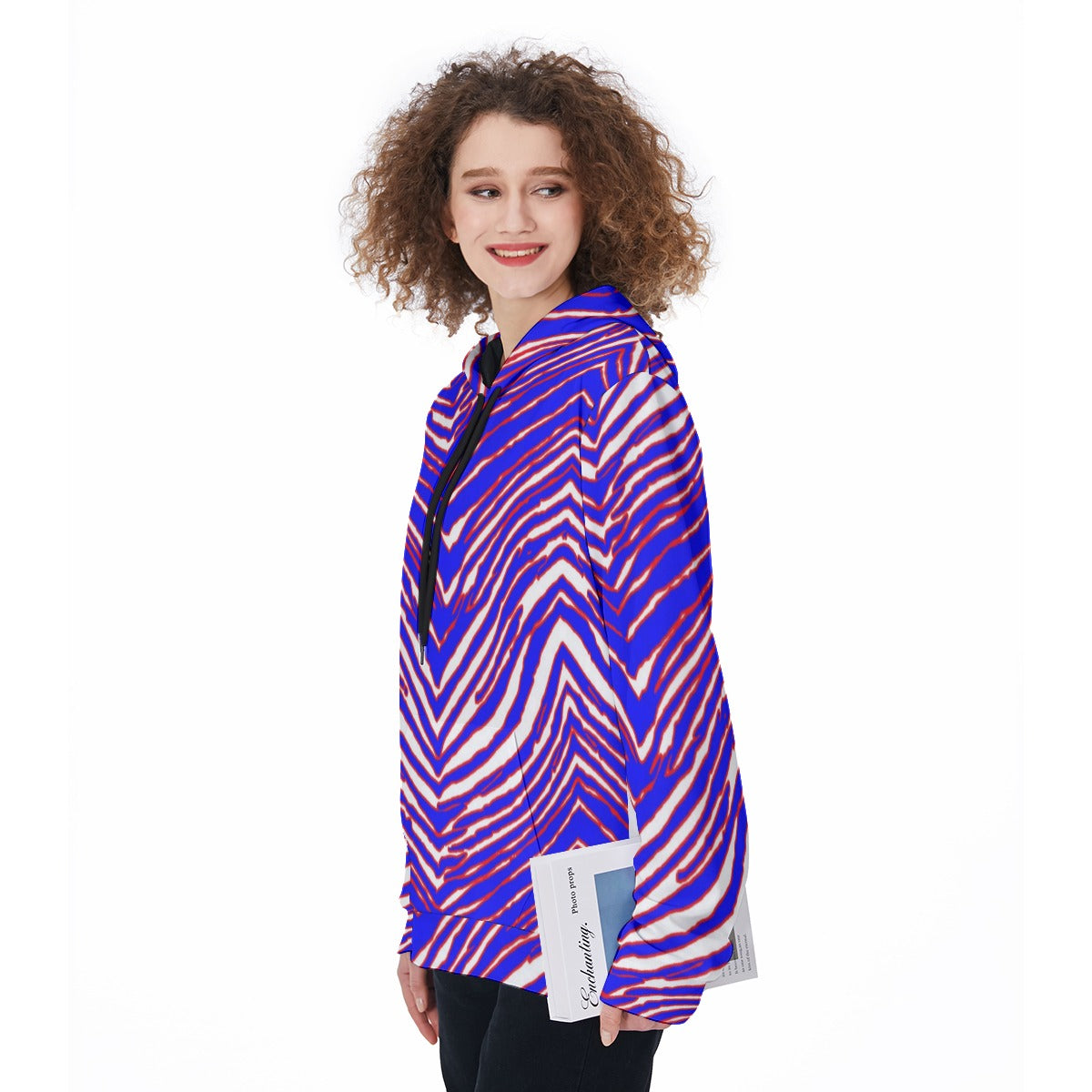 Buffalo Bills zubaz Women's Heavy Fleece Hoodie