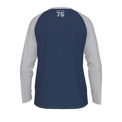 Camiseta de manga larga con mangas raglán de Brooklyn 76
