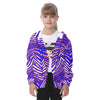 Buffalo Bills zubaz Kid's Heavy Fleece Zip Up Hoodie