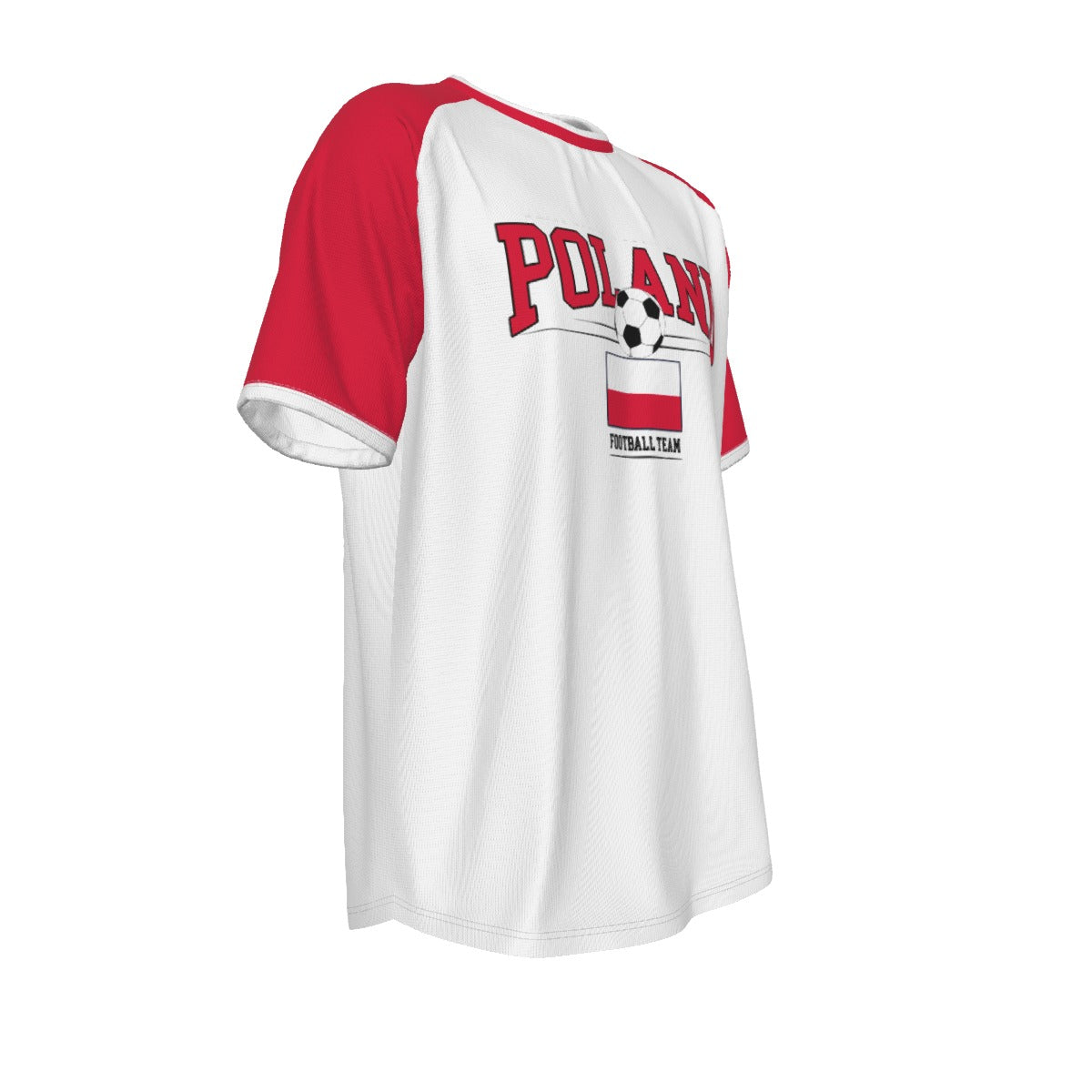 POLAND POLSKA Euro football team O-neck Short Sleeve T-shirt