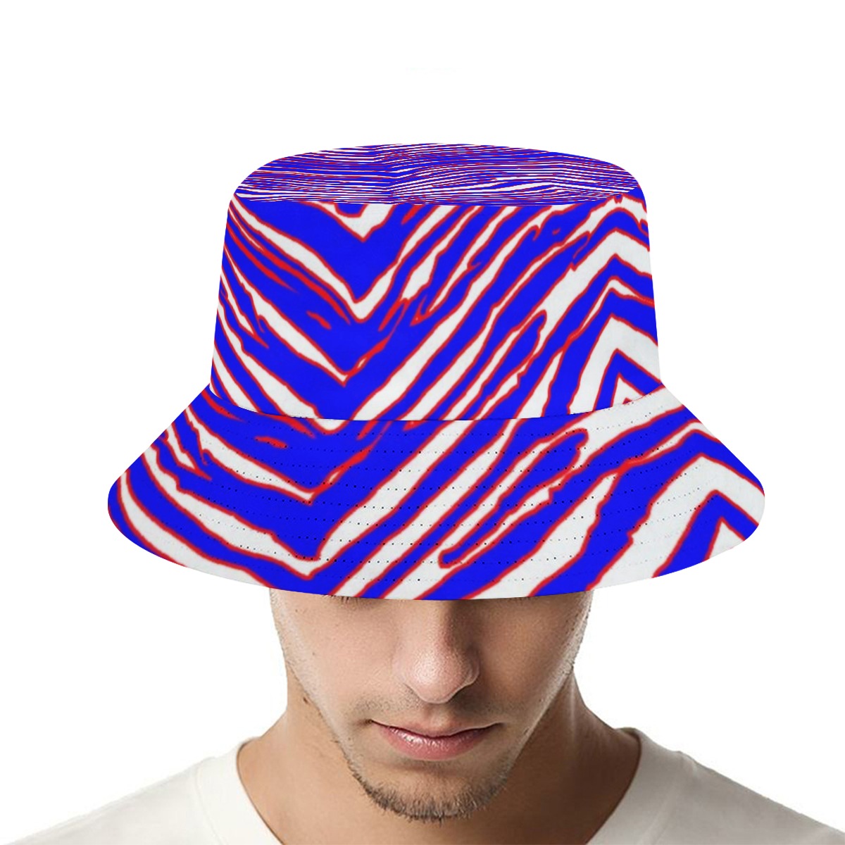 Buffalo Bills Zubaz Zebra Print Bucket Hat – Wild, Retro &amp; Game-Day Ready
