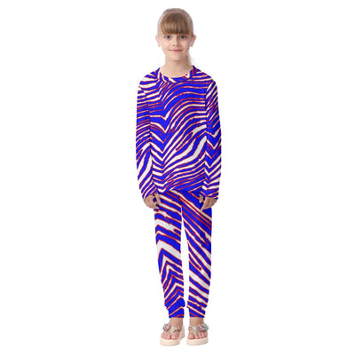 Pijama infantil con estampado de cebra de los Buffalo Bills de la NFL