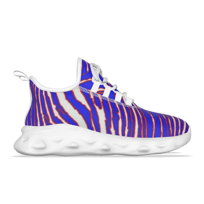 Zapatillas deportivas ligeras con estampado de cebra de los Buffalo Bills de la NFL
