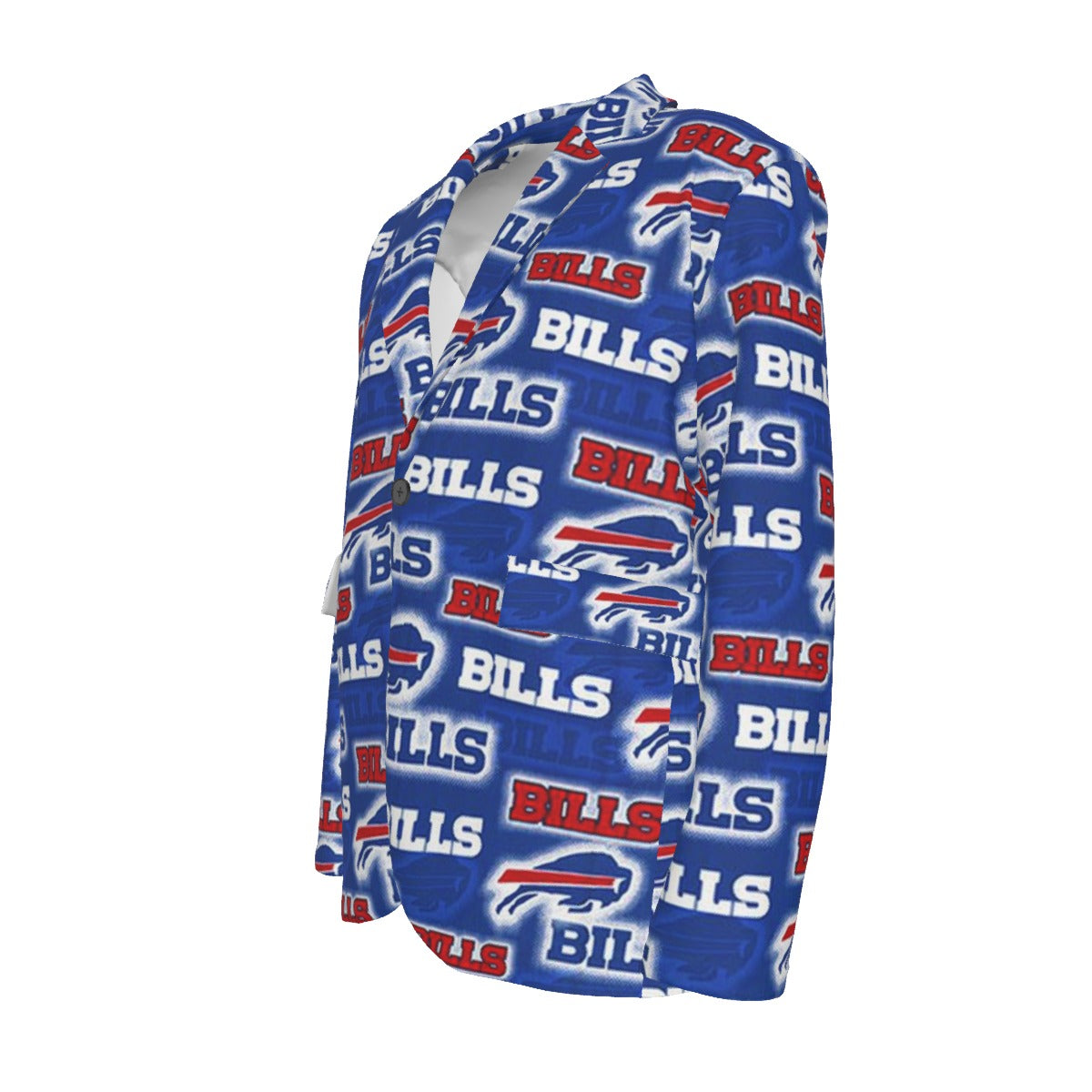 Buffalo Bills Flat Lapel Collar Blazer