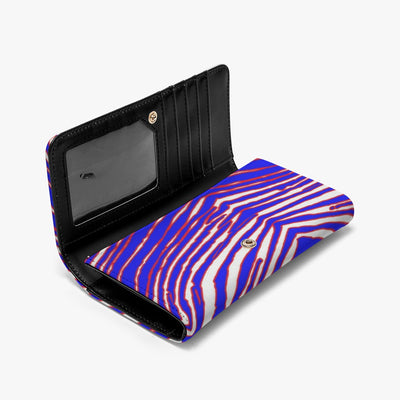 Nfl Football Buffalo Bills zubaz zebra print  Foldable Wallet