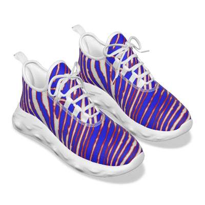 Zapatillas deportivas ligeras con estampado de cebra de los Buffalo Bills de la NFL