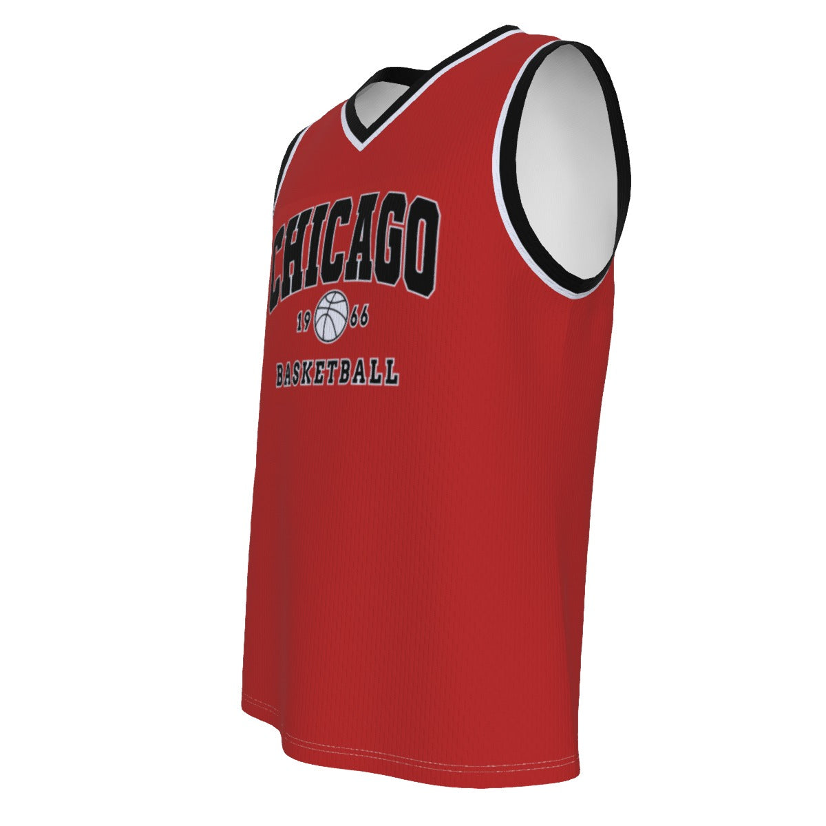 Chicago Bulls V Neck Basketball Top