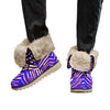 Nfl Football Buffalo Bills zubaz zebra print Plush Boots