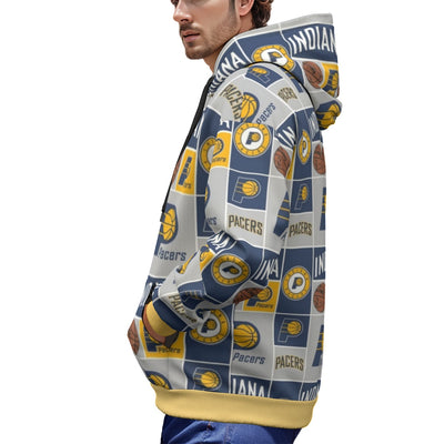 Indiana Pacers NBA Basketball  Unisex Plus Fleece Pullover Hoodie