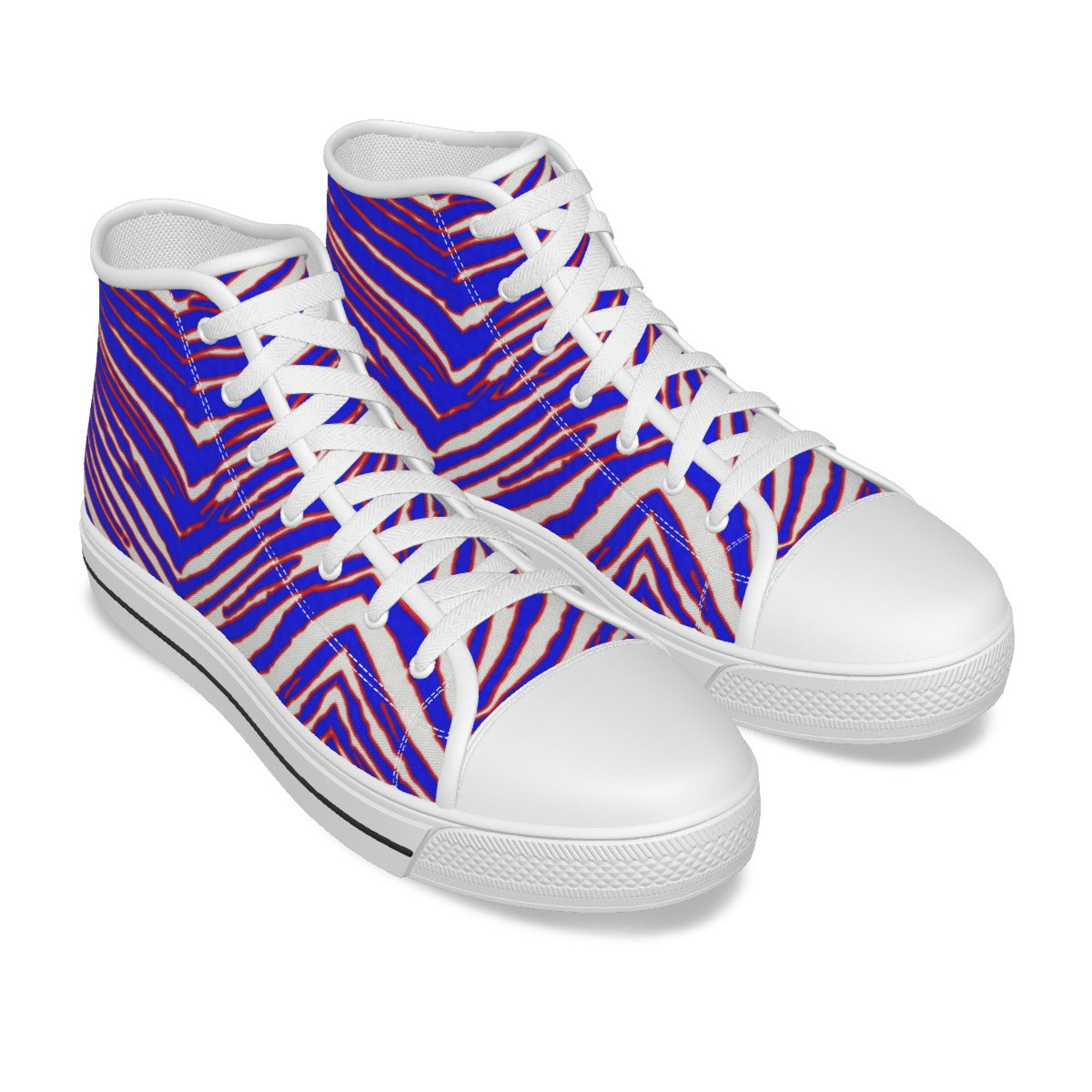 Buffalo Bills Zubaz Kid's Canvas Shoes