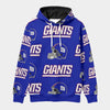 New York Giants Classic Pullover Hoodie with Front Pocket and Drawstring