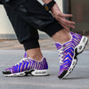 Zapatillas deportivas con amortiguación de aire y estampado de cebra de los Buffalo Bills de la NFL