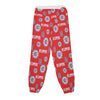 Pantalones deportivos rojos de baloncesto de la NBA de Los Angeles Clippers