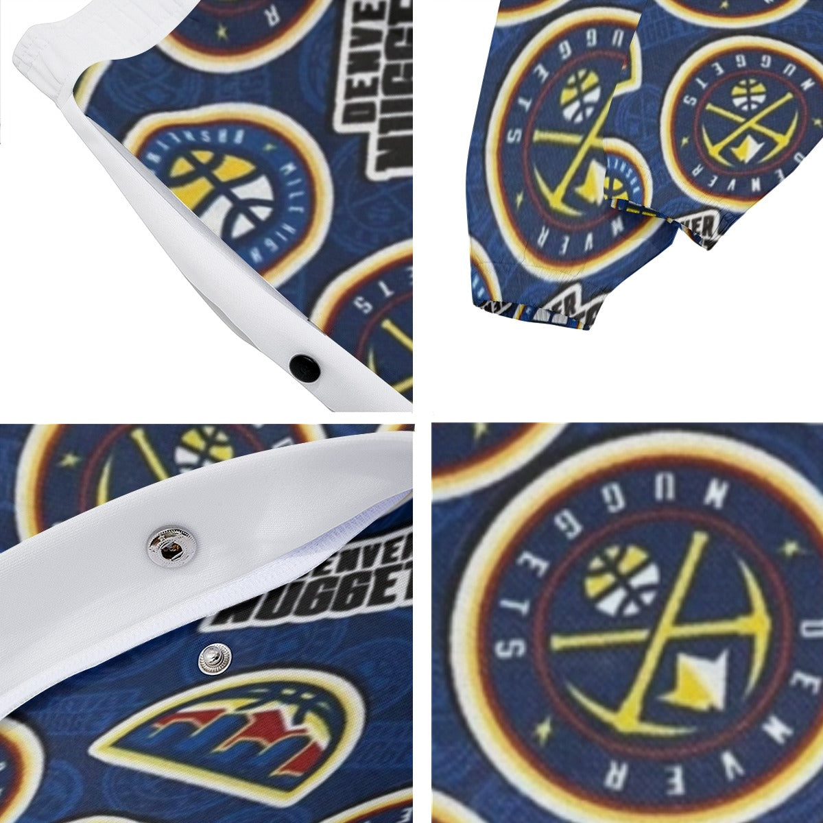 Pantalones deportivos de baloncesto de la NBA de los Denver Nuggets