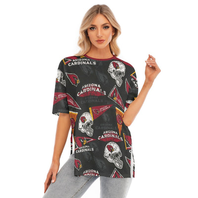 Arizona Cardinals NFL Women's Short Sleeve T-Shirt with Hem Split