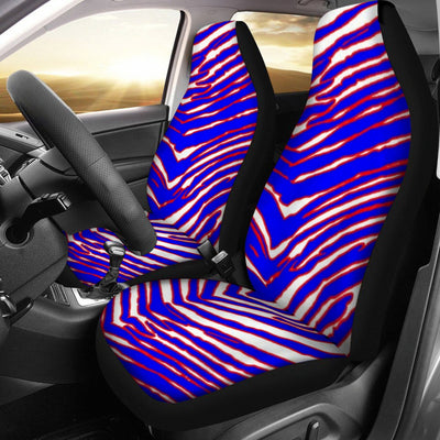 Funda universal para asiento de coche con estampado de cebra de los Buffalo Bills de la NFL con respaldo engrosado