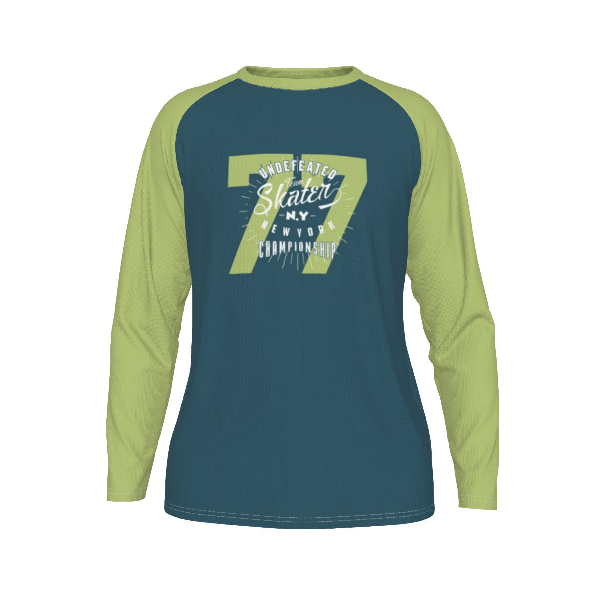 No 77 skater Men's Long Sleeve T-shirt With Raglan Sleeve - Jacketon