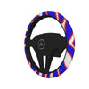 Funda para volante con estampado de cebra de los Buffalo Bills de la NFL