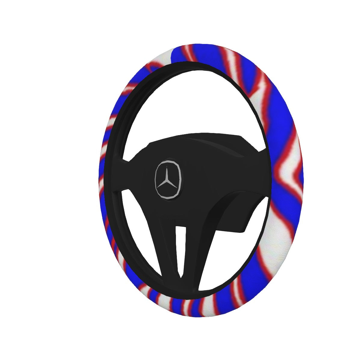 Funda para volante con estampado de cebra de los Buffalo Bills de la NFL