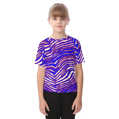 Buffalo bills zubaz Kid's Raglan Sleeve T-shirt