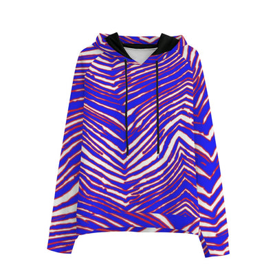 Sudadera con capucha raglán con estampado de cebra de los Buffalo Bills de la NFL | Interlock