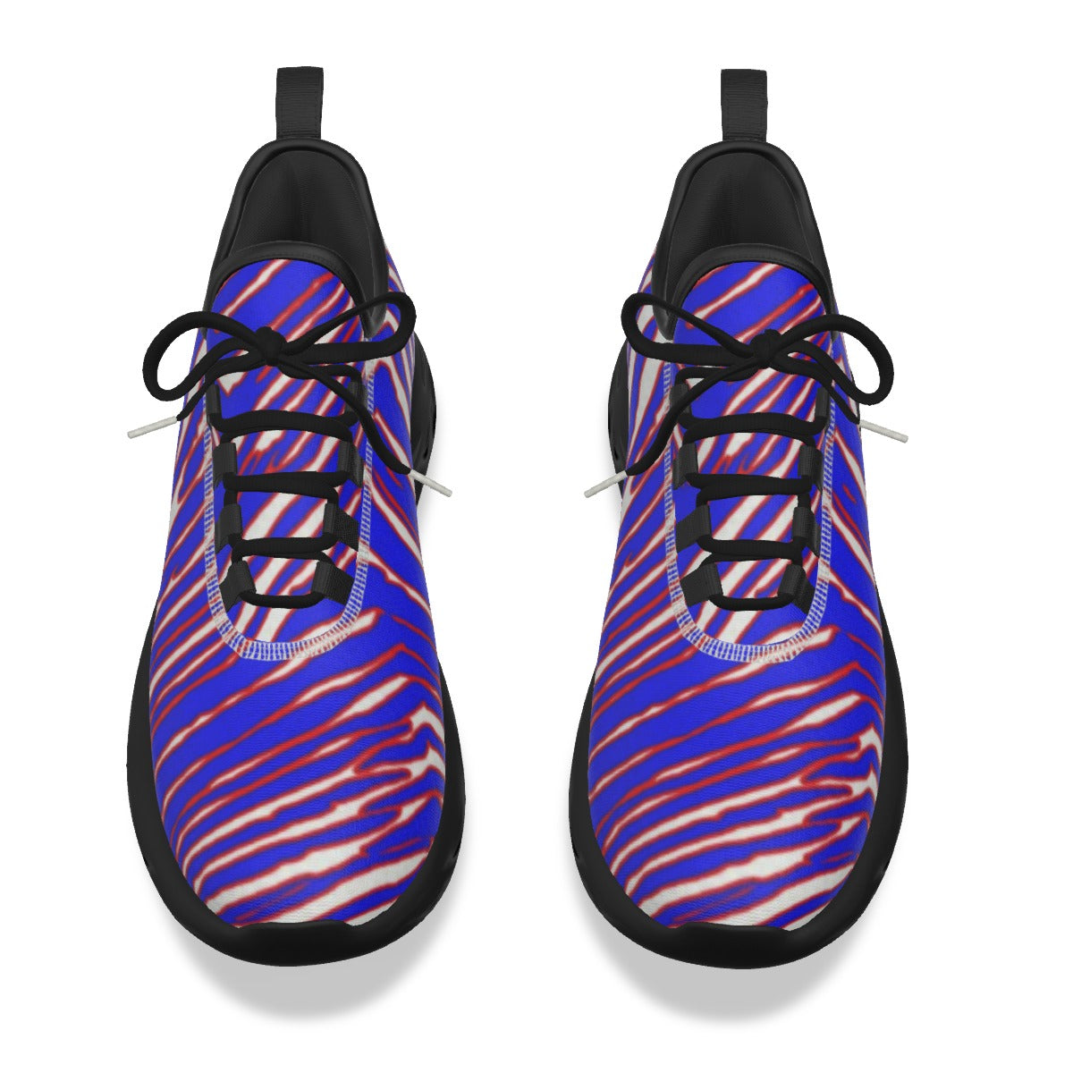 Zapatillas deportivas ligeras con estampado de cebra de los Buffalo Bills de la NFL