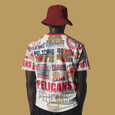 New Orleans Pelicans Classic O-Neck T-Shirt for Everyday Comfort