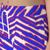 Pantalones cortos con estampado de cebra de los Buffalo Bills de la NFL para mujer