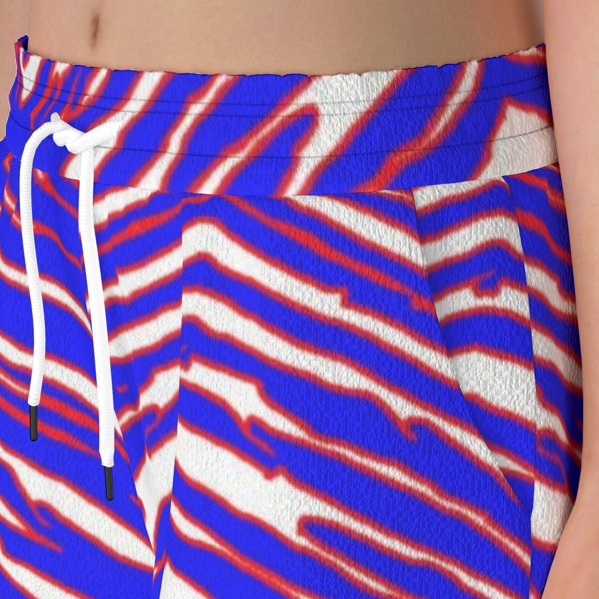 Pantalones cortos con estampado de cebra de los Buffalo Bills de la NFL para mujer