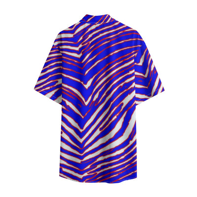 Camiseta de manga corta para hombre con estampado de cebra de los Buffalo Bills de la NFL
