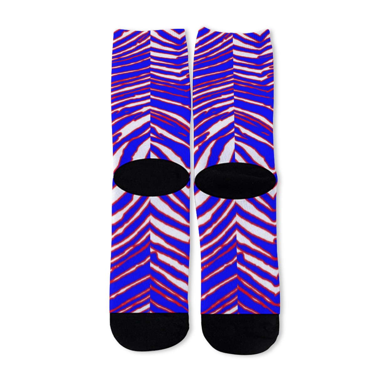 Nfl Football Buffalo Bills zubaz zebra print Unisex Long Socks
