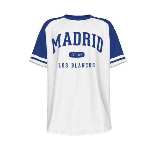 Camiseta Real Madrid Los blancos Men's O-neck Short Sleeve T-shirt